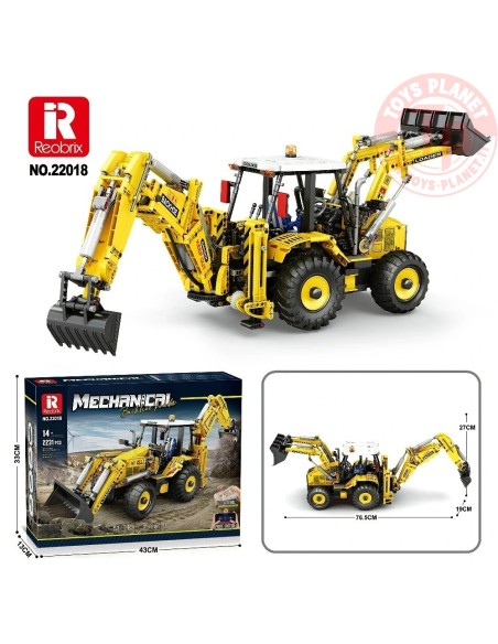 Terna Radiocomandata (2466pcs) REOBRIX 22018 REOBRIX