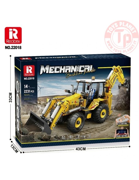 Terna Radiocomandata (2466pcs) REOBRIX 22018 REOBRIX