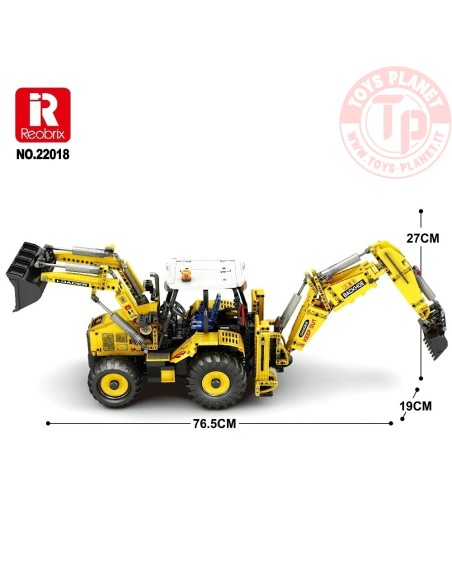 Terna Radiocomandata (2466pcs) REOBRIX 22018 REOBRIX