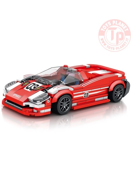 Auto da Corsa Rossa e Bianca (355pcs) REOBRIX 680 REOBRIX