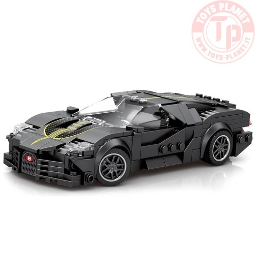 Auto da corsa Nero Grigia (339pcs) REOBRIX 685 REOBRIX