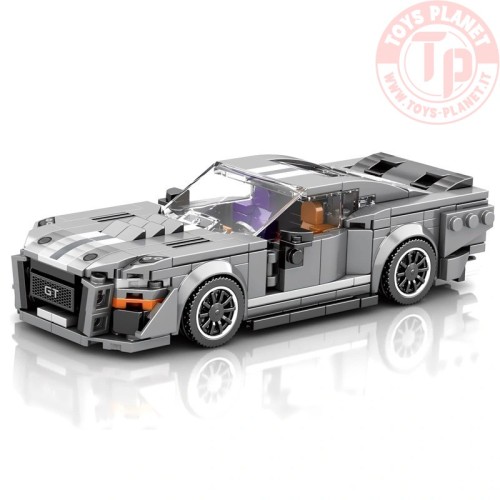 Auto da Corsa Grigio Bianco (476pcs) REOBRIX 682 REOBRIX