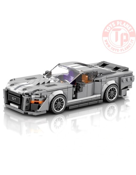 Auto da Corsa Grigio Bianco (476pcs) REOBRIX 682 REOBRIX