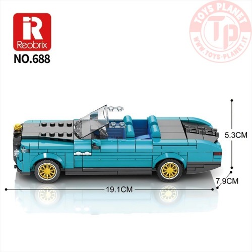 Auto di Lusso (417pcs) REOBRIX 688 REOBRIX