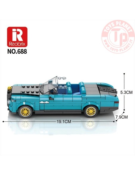 Auto di Lusso (417pcs) REOBRIX 688 REOBRIX