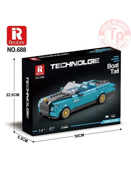 Auto di Lusso (417pcs) REOBRIX 688 REOBRIX