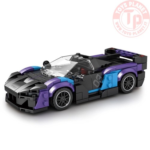 Auto da Corsa Nero Viola (390pcs) REOBRIX 678 REOBRIX