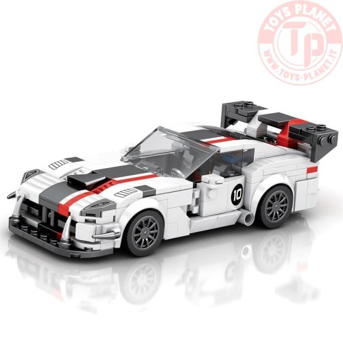 Auto da Corsa Bianco e Nero (419pcs) REOBRIX 683 REOBRIX