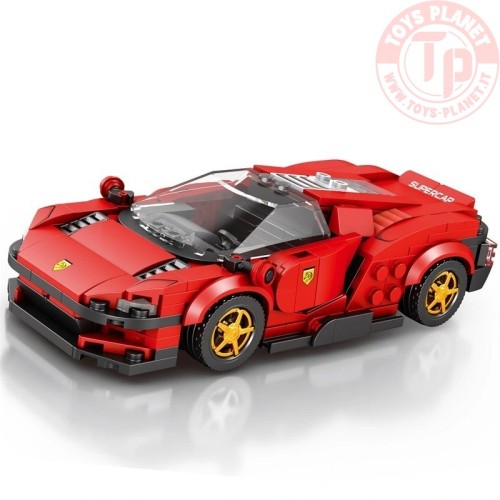 Auto da Corsa Rosso Nero (306pcs) REOBRIX 11027 REOBRIX