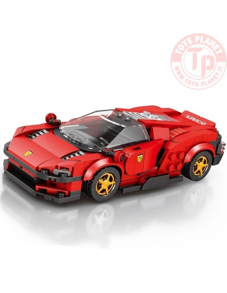 Auto da Corsa Rosso Nero (306pcs) REOBRIX 11027 REOBRIX Auto da Corsa Rosso Nero (306pcs) REOBRIX 11027 REOBRIX