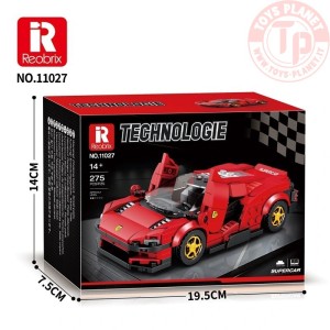 Auto da Corsa Rosso Nero (306pcs) REOBRIX 11027 REOBRIX