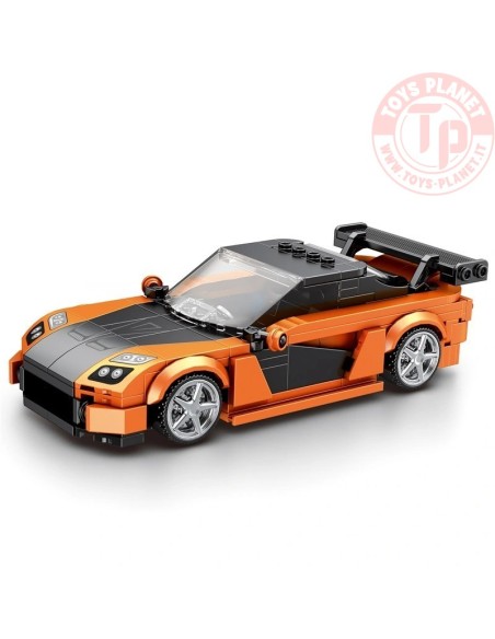 Auto da Corsa Arancio Nero (306pcs) REOBRIX 804 REOBRIX Auto da Corsa Arancio Nero (306pcs) REOBRIX 804 REOBRIX