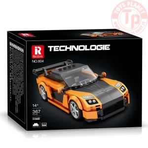 Auto da Corsa Arancio Nero (306pcs) REOBRIX 804 REOBRIX