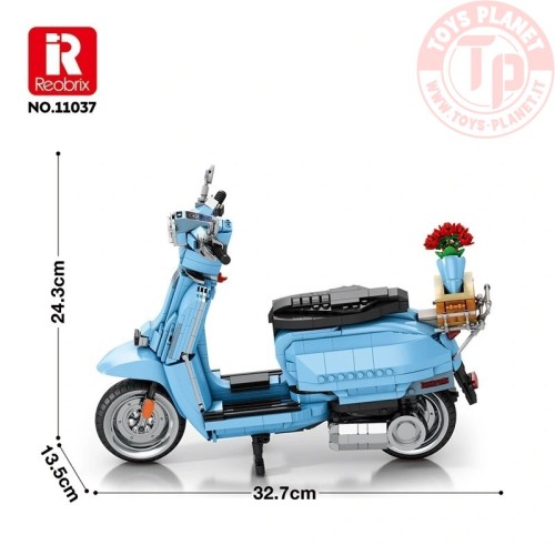 Lambretta Azzurro (1169 pcs) REOBRIX 11037 REOBRIX