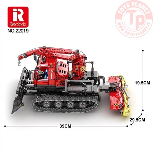Gatto delle nevi Radiocomandato (1100pcs) REOBRIX 22019 REOBRIX