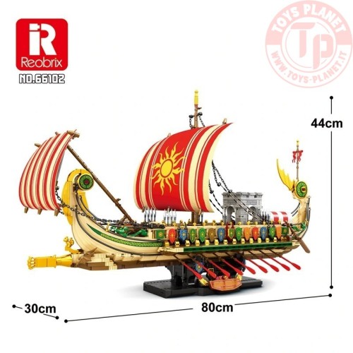 Nave Greca (2982pcs) REOBRIX 66102 REOBRIX