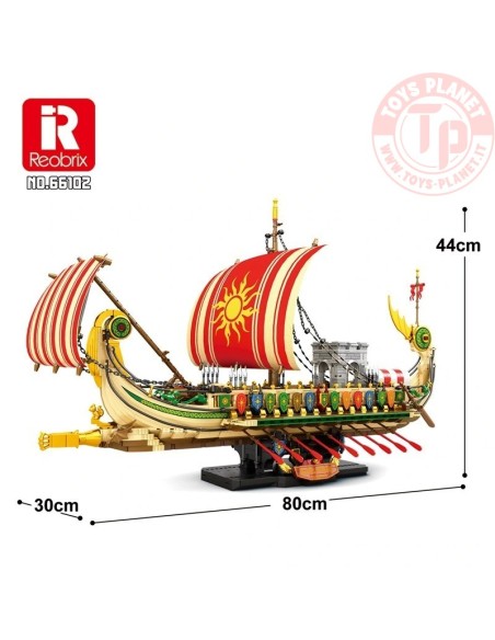 Nave Greca (2982pcs) REOBRIX 66102 REOBRIX