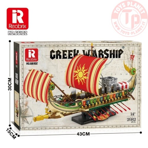 Nave Greca (2982pcs) REOBRIX 66102 REOBRIX