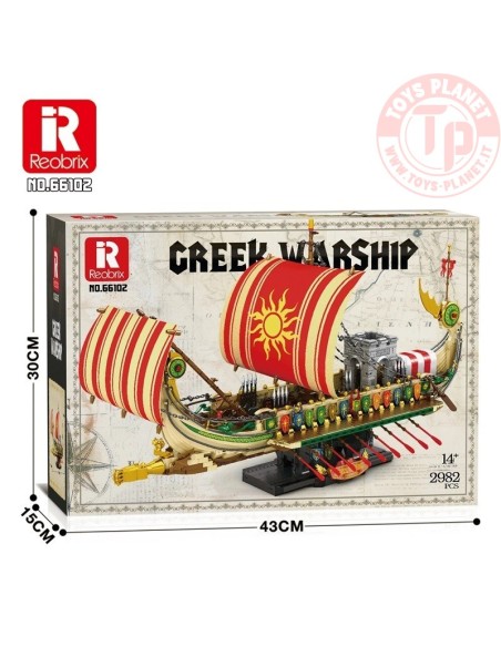 Nave Greca (2982pcs) REOBRIX 66102 REOBRIX