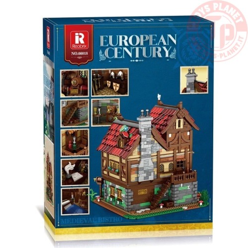 Medieval Bistro "Village In" European Century REOBRIX 66018 REOBRIX