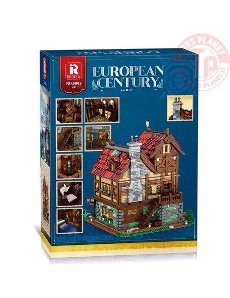 Medieval Bistro "Village In" European Century REOBRIX 66018 REOBRIX