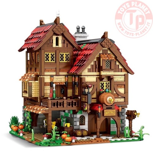 Medieval Bistro "Village In" European Century REOBRIX 66018 REOBRIX