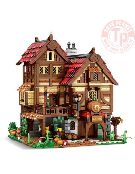 Medieval Bistro "Village In" European Century REOBRIX 66018 REOBRIX