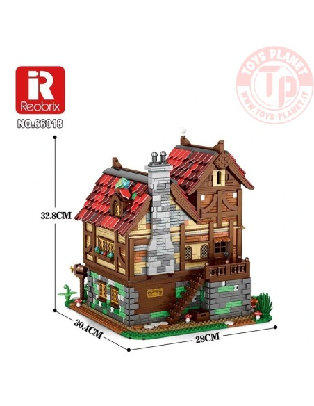 Medieval Tavern THE CRUSADER'S INN (3214pcs) REOBRIX 66017 REOBRIX Medieval Tavern THE CRUSADER'S INN (3214pcs) REOBRIX 66017 REOBRIX