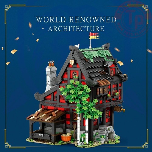Medieval Tavern THE CRUSADER'S INN (3214pcs) REOBRIX 66017 REOBRIX