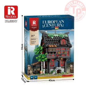 Medieval Tavern THE CRUSADER'S INN (3214pcs) REOBRIX 66017 REOBRIX