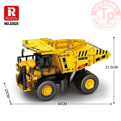 Dumper Miniera Radiocomandato (1622pcs) REOBRIX 22025 REOBRIX