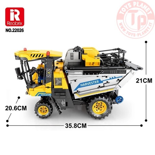 Vendemmiatrice Radiocomandato (22026pcs) REOBRIX 22026 REOBRIX