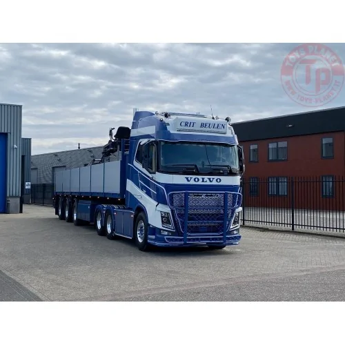 Volvo FH04 Globetrotter met 3-assige stenenoplegger Crit Beulen TEKNO 86157 TEKNO