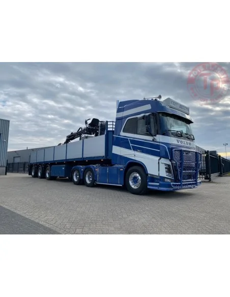 Volvo FH04 Globetrotter met 3-assige stenenoplegger Crit Beulen TEKNO 86157 TEKNO