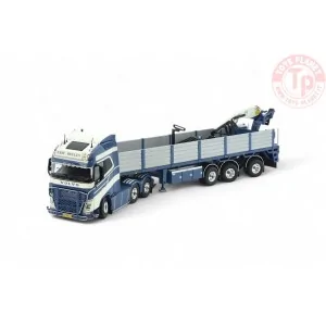 Volvo FH04 Globetrotter met 3-assige stenenoplegger Crit Beulen TEKNO 86157 TEKNO