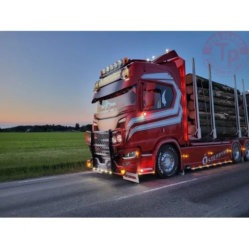 Scania Next Gen serie R Highline per il trasporto di legname Gustafsssons TEKNO 85984 TEKNO