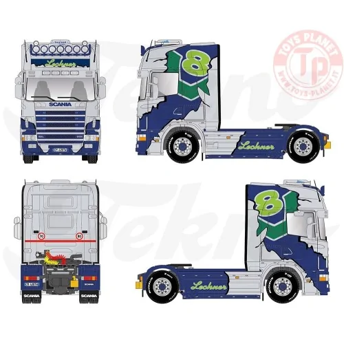 Scania 4-serie Topline 4x2 Lechner TEKNO 81181 TEKNO