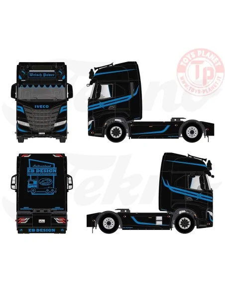 Iveco S-Way 4x2 Schweiz TEKNO 83527 TEKNO Iveco S-Way 4x2 Schweiz TEKNO 83527 TEKNO