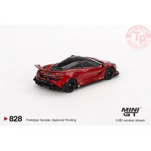 MCLAREN 720S LB WORKS GEM RED 2022 1:64 MGT00828-L Mini Gt