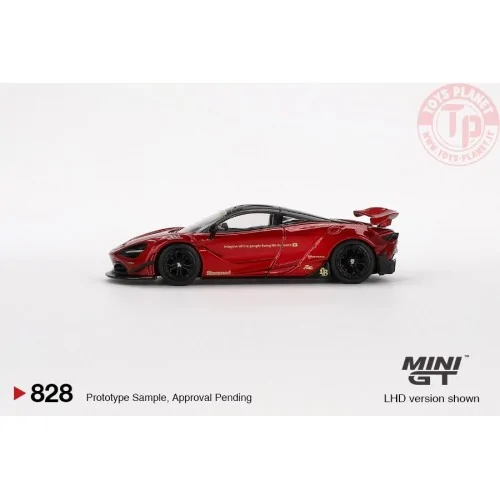 MCLAREN 720S LB WORKS GEM RED 2022 1:64 MGT00828-L Mini Gt