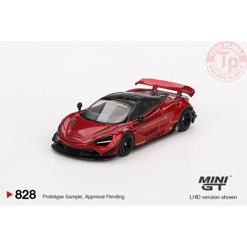 MCLAREN 720S LB WORKS GEM RED 2022 1:64 MGT00828-L Mini Gt