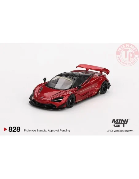MCLAREN 720S LB WORKS GEM RED 2022 1:64 MGT00828-L Mini Gt