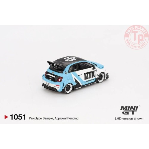 1/64 FIAT ABARTH 595 LB-WORKS X ABAS WORKS IZTK 2024 MGT01051-L MINI GT