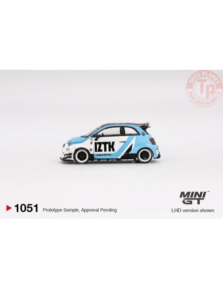 1/64 FIAT ABARTH 595 LB-WORKS X ABAS WORKS IZTK 2024 MGT01051-L MINI GT