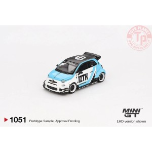 1/64 FIAT ABARTH 595 LB-WORKS X ABAS WORKS IZTK 2024 MGT01051-L MINI GT