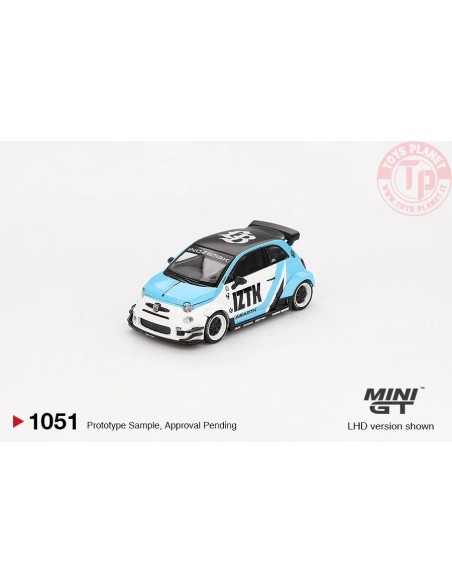 1/64 FIAT ABARTH 595 LB-WORKS X ABAS WORKS IZTK 2024 MGT01051-L MINI GT