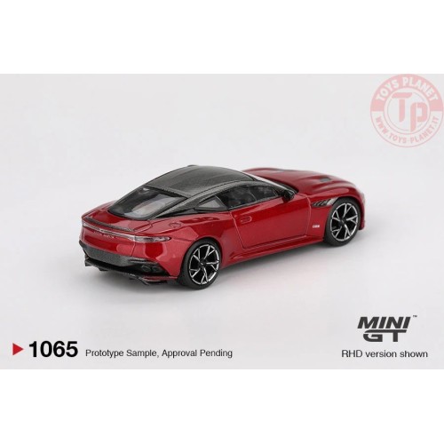 1/64 ASTON MARTIN DBS HYPER RED 2023 MGT01065-L Mini Gt