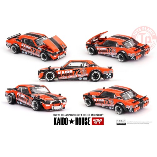 1/64 NISSAN SKYLINE 2000 GT-R 5KPGC10) KAIDO RACING V1 KHMG195 Mini Gt