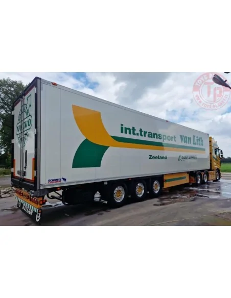 VOLVO FH5 GLOBETROTTER XL 6X2 TWIN STEER REEFER TRAILER - 3 AXLE Van Lith WSI 01-4708 WSI MODELS VOLVO FH5 GLOBETROTTER XL 6X2 TWIN STEER REEFER TRAILER - 3 AXLE Van Lith WSI 01-4708 WSI MODELS