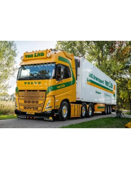 VOLVO FH5 GLOBETROTTER XL 6X2 TWIN STEER REEFER TRAILER - 3 AXLE Van Lith WSI 01-4708 WSI MODELS VOLVO FH5 GLOBETROTTER XL 6X2 TWIN STEER REEFER TRAILER - 3 AXLE Van Lith WSI 01-4708 WSI MODELS